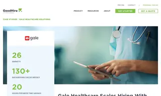 Preview of the Gale Healthcare Solutions Case Study