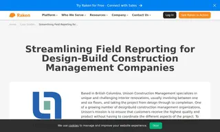 Preview of the Unison Construction Management Case Study