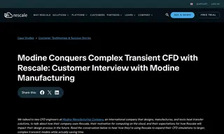 Preview of the Modine Manufacturing Company Case Study