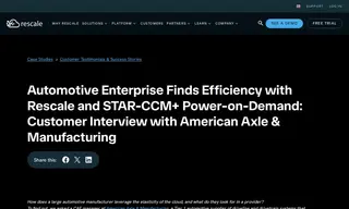 Preview of the American Axle & Manufacturing Case Study