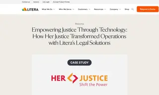 Preview of the Her Justice Case Study