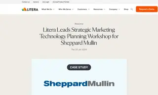 Preview of the Sheppard Mullin Case Study