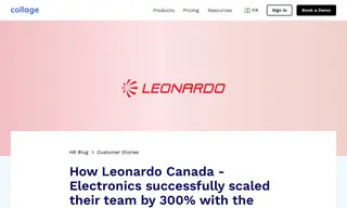 Preview of the Leonardo Canada- Electronics Case Study
