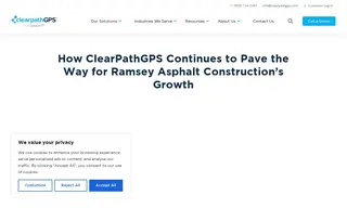 Preview of the Ramsey Asphalt Construction Case Study