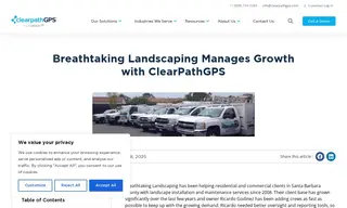 Preview of the Breathtaking Landscaping Case Study