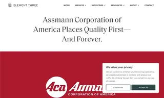 Preview of the Assmann Corporation of America Case Study