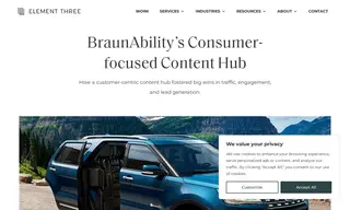 Preview of the BraunAbility Case Study