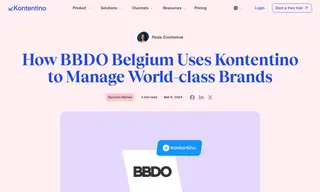 Preview of the BBDO Belgium Case Study
