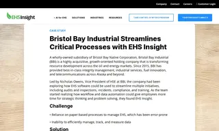 Preview of the Bristol Bay Industrial Case Study