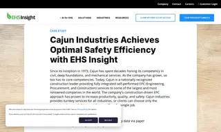 Preview of the Cajun Industries Case Study