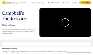 Preview of the Campbell’s Foodservice Case Study