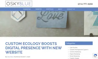Preview of the Custom Ecology Case Study