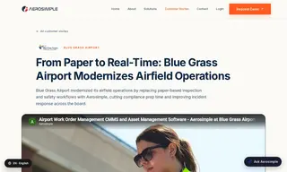 Preview of the Blue Grass Airport Case Study