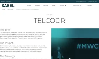 Preview of the TelcoDR Case Study