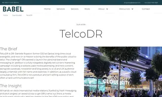 Preview of the TelcoDR Case Study