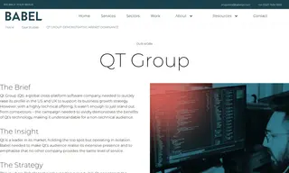 Preview of the Qt Group Case Study