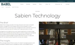 Preview of the Sabien Technology Case Study