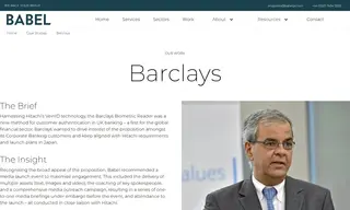 Preview of the Barclays Case Study