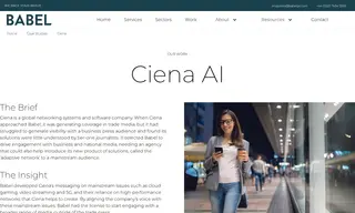 Preview of the Ciena Case Study