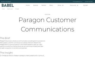 Preview of the Paragon Case Study