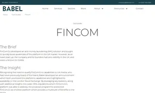 Preview of the Fincom.co Case Study