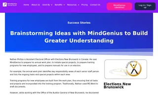 Preview of the Elections New Brunswick Case Study