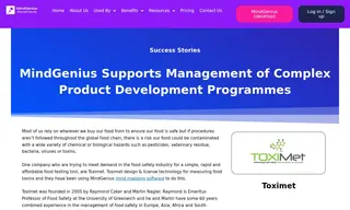 Preview of the Toximet Case Study