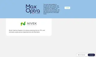 Preview of the Nivek Catering Supplies Ltd Case Study