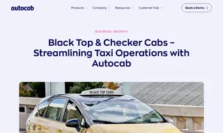 Preview of the Black top & checker cabs Case Study