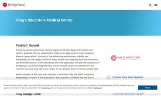Preview of the King's Daughters Medical Center Case Study