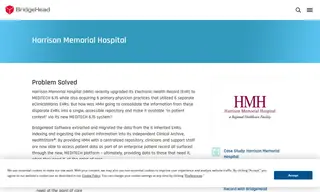 Preview of the Harrison Memorial Hospital Case Study