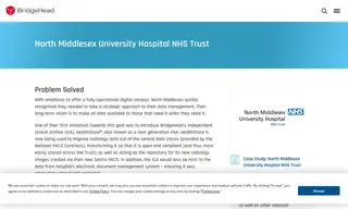 Preview of the North Middlesex University Hospital NHS Trust Case Study