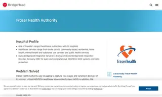 Preview of the Fraser Health Authority Case Study