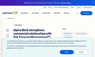 Preview of the Alpine Bank Case Study