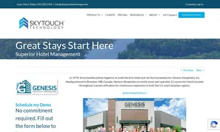 Preview of the Genesis Hospitality Case Study