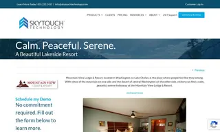 Preview of the Mountain View Lodge & Resort Case Study