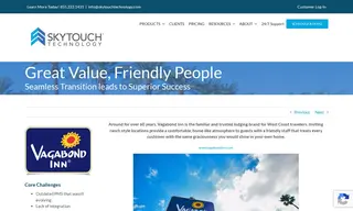 Preview of the Vagabond Inn Corporation Case Study