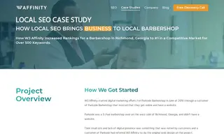 Preview of the Parkside Barbershop Case Study