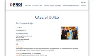 Preview of the Expo Zaragoza 2007 Case Study