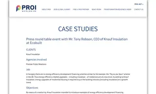 Preview of the Knauf Insulation Case Study