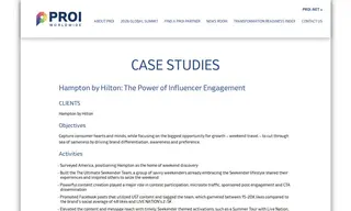 Preview of the Hampton by Hilton Case Study