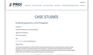 Preview of the Philippine Development Foundation (PhilDev) Case Study