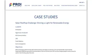 Preview of the GreenPeace Case Study