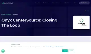 Preview of the Onyx CenterSource Case Study