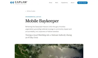 Preview of the Mobile Baykeeper Case Study