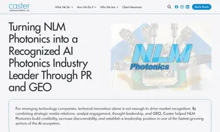Preview of the NLM Photonics Case Study