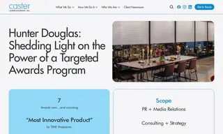Preview of the Hunter Douglas Case Study