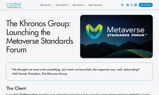 Preview of the The Khronos Group Case Study