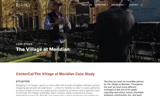 Preview of the Village at Meridian Case Study