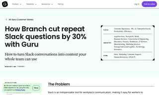 Preview of the Branch Case Study
